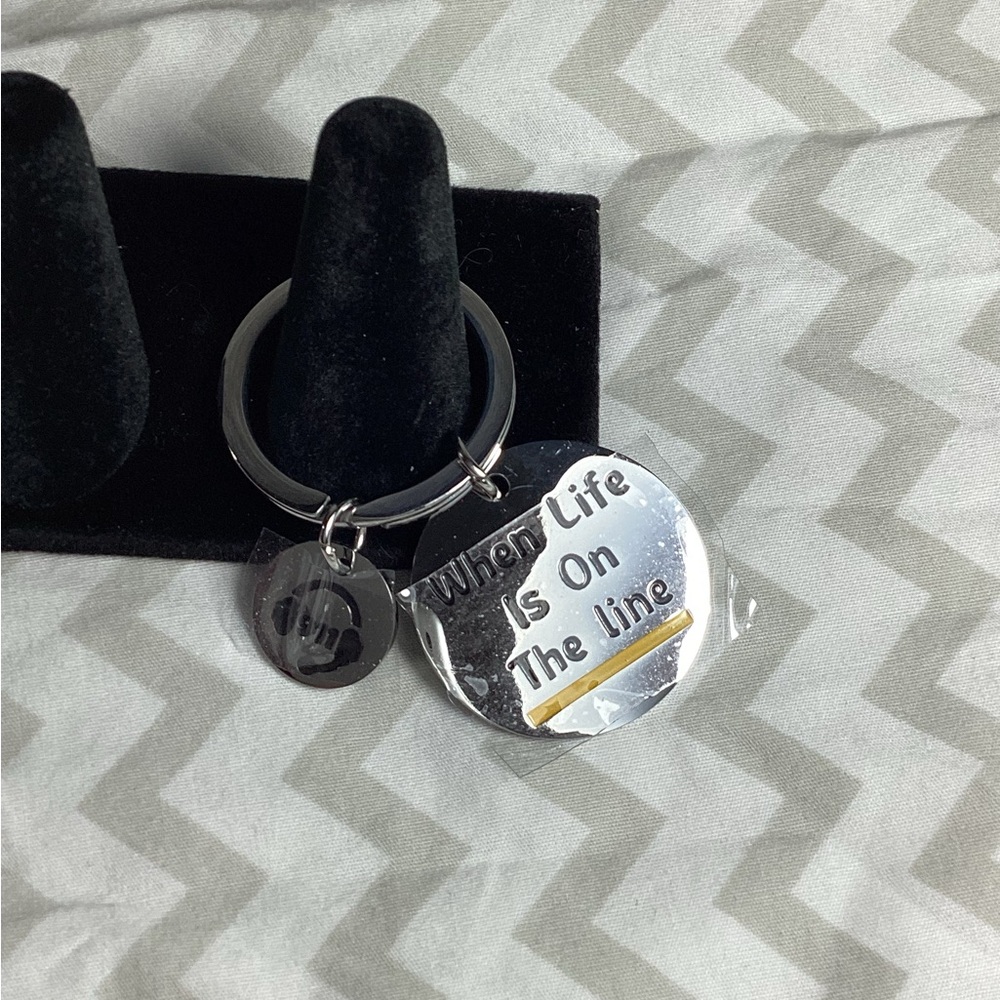 911 Dispatcher Keychain